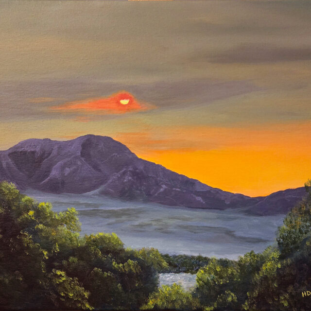 Colorado Smoky Sunset