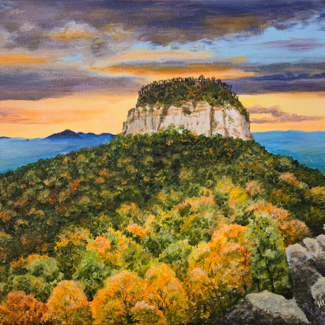 Pilot Mountain Sunrise
