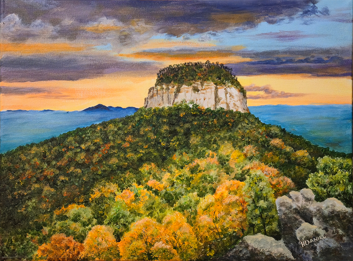 Pilot Mountain Sunrise