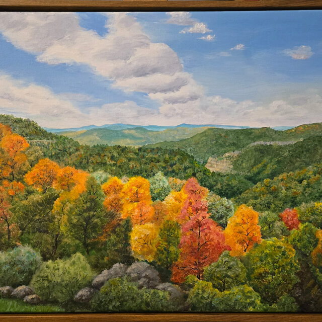 Blue Ridge Mountains near Blowing Rock NC