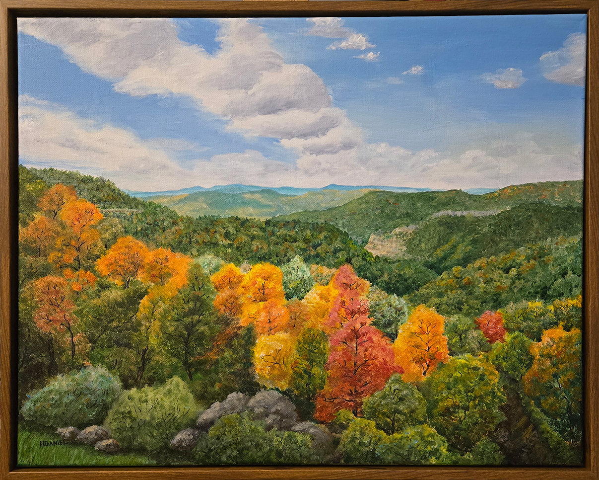 Blue Ridge Mountains near Blowing Rock NC